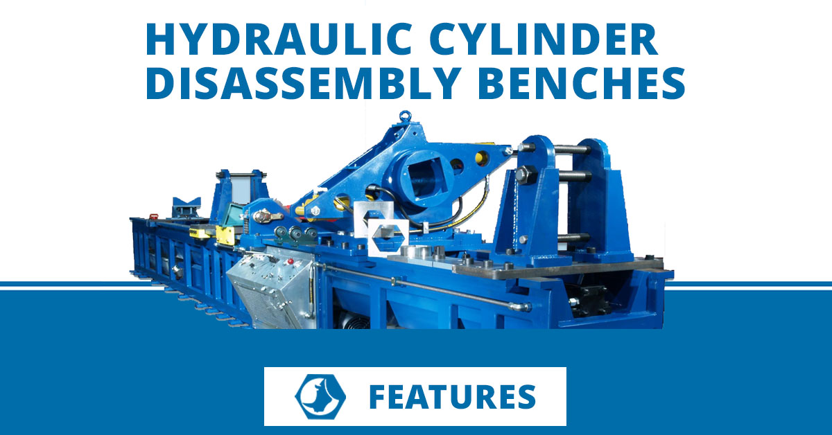 Hydraulic Cylinder Disassembly Bench | Machinery Service & Des.